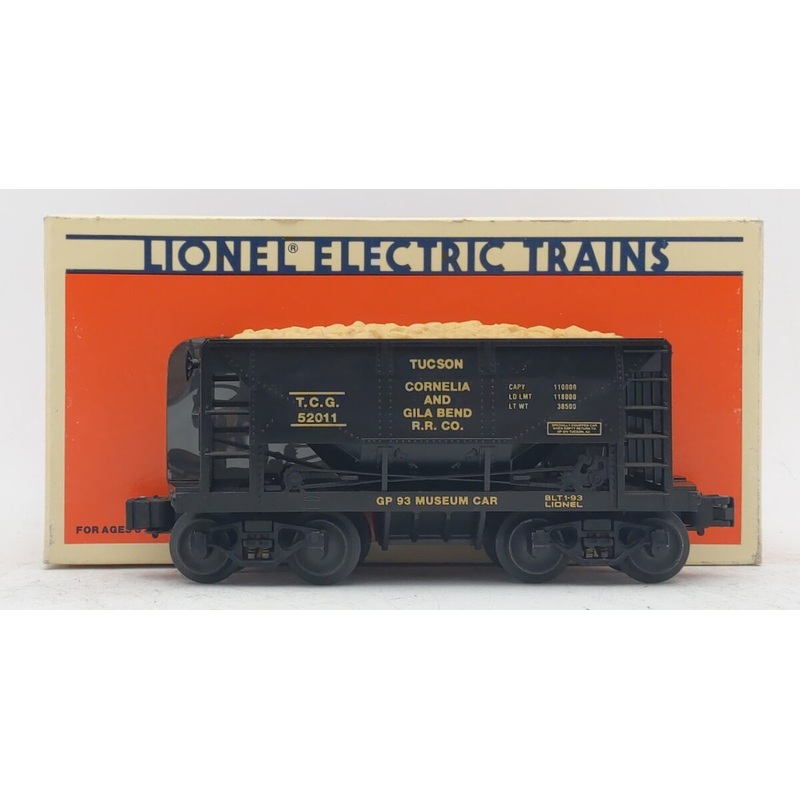 Lionel 6-52011 O Gauge Gadsden Pacific Cornelia & Gila Bend Museum Ore Car LN/Box