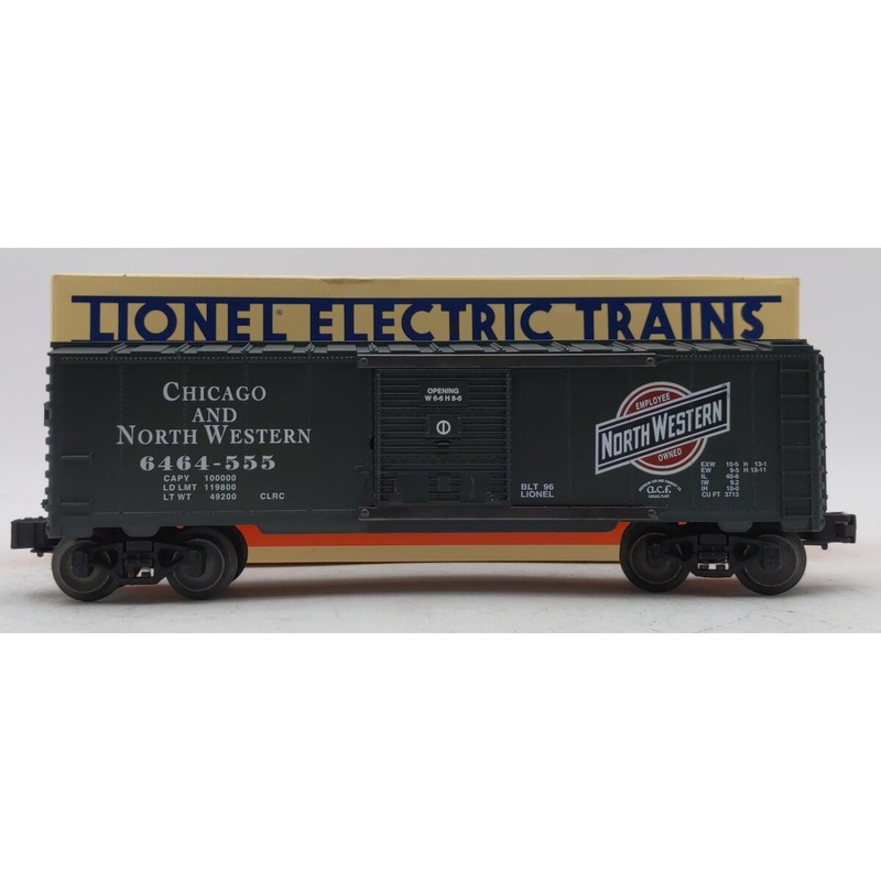 Lionel 6-52081 O Gauge Chicagoland Lionel Railroad Club C&NW Boxcar #6464-555 EX/Box