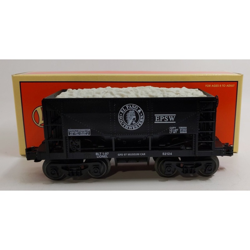 Lionel 6-52124 O Gauge TTOM-1997 ESPW Ore Car w/Ore Load MT/Box