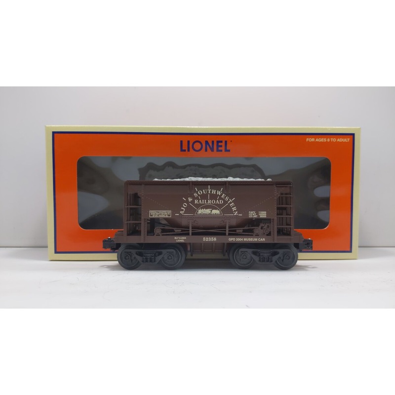 Lionel 6-52358 O Gauge Ajo & Southwestern GPD TTOM Ore Car LN/Box