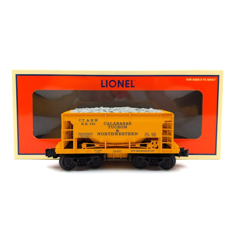 Lionel 6-52421 O Calabasas Tucson & Northwestern Hopper Car LN/Box