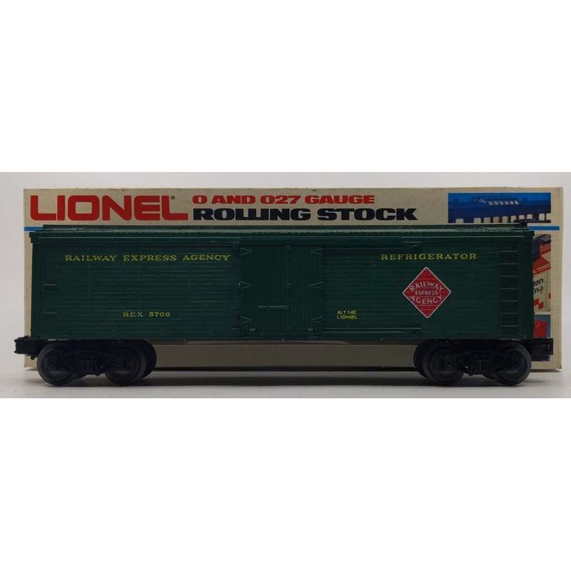 Lionel 6-5709 O Gauge Railway Express Agency Woodside Reefer LN/Box