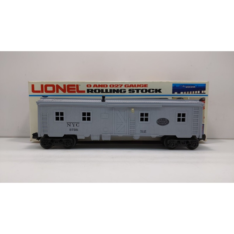 Lionel 6-5735 O Gauge New York Central Wood-Sided Bunk Car #5735 EX/Box