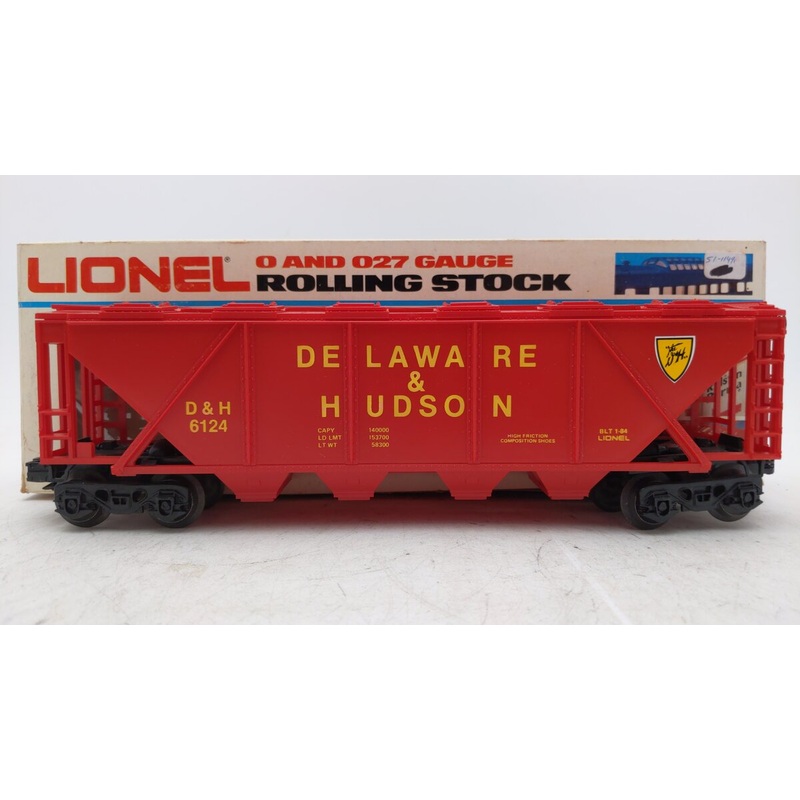 Lionel 6-6124 Delaware & Hudson Covered Hopper #6124 EX/Box