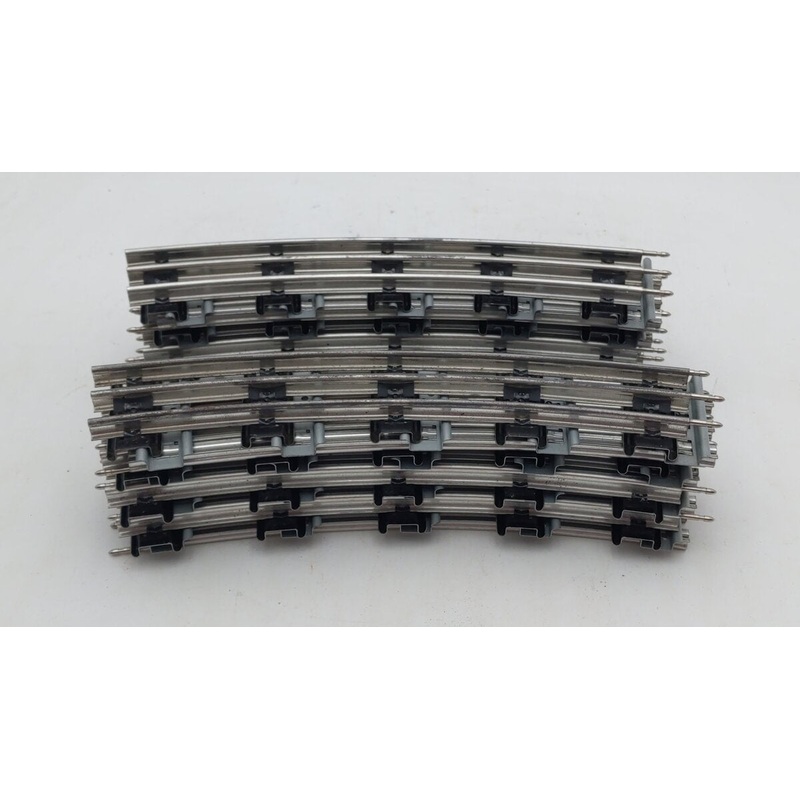 Lionel 6-65554 O Gauge 54 Inch Diameter Curved Track (16) VG