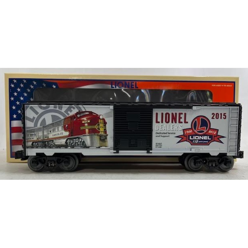 Lionel 6-81497 O Gauge 2015 Dealer Appreciation Boxcar EX/Box