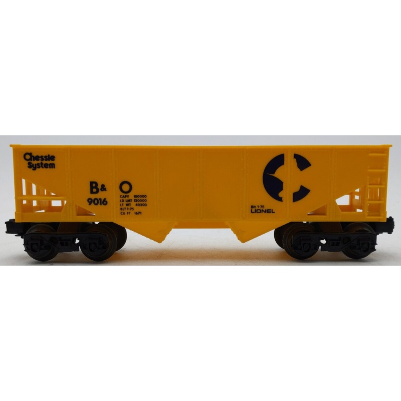 Lionel 6-9016 O Gauge Baltimore & Ohio 2-Bay Hopper EX