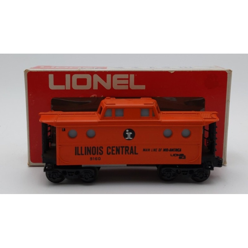 Lionel 6-9160 Illinois Central N5C Lighted Caboose EX/Box