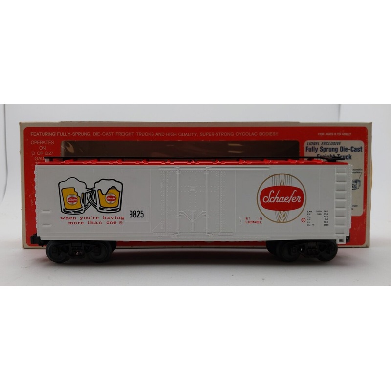 Lionel 6-9825 O Gauge Schaefer Reefer Car #9825 LN/Box
