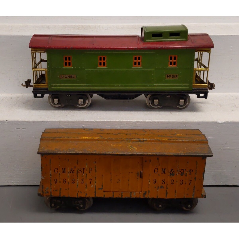 Lionel Vintage Standard Gauge Freight Cars: 114, 517 [2]