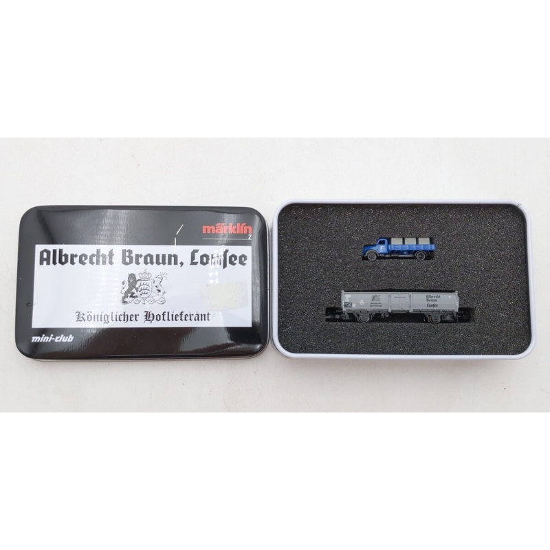 Marklin 80024 Z High-Side Gondola with Flagstone Load LN/Box