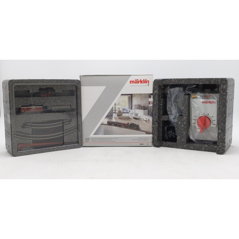 Marklin 81701 Z Gauge Steam Freight Train Set LN/Box