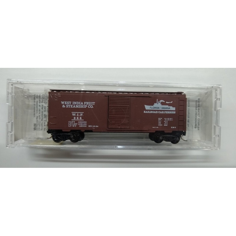 Micro-Trains 02000106 N West India Fruit Co. 40′ Standard Boxcar #344 NIB