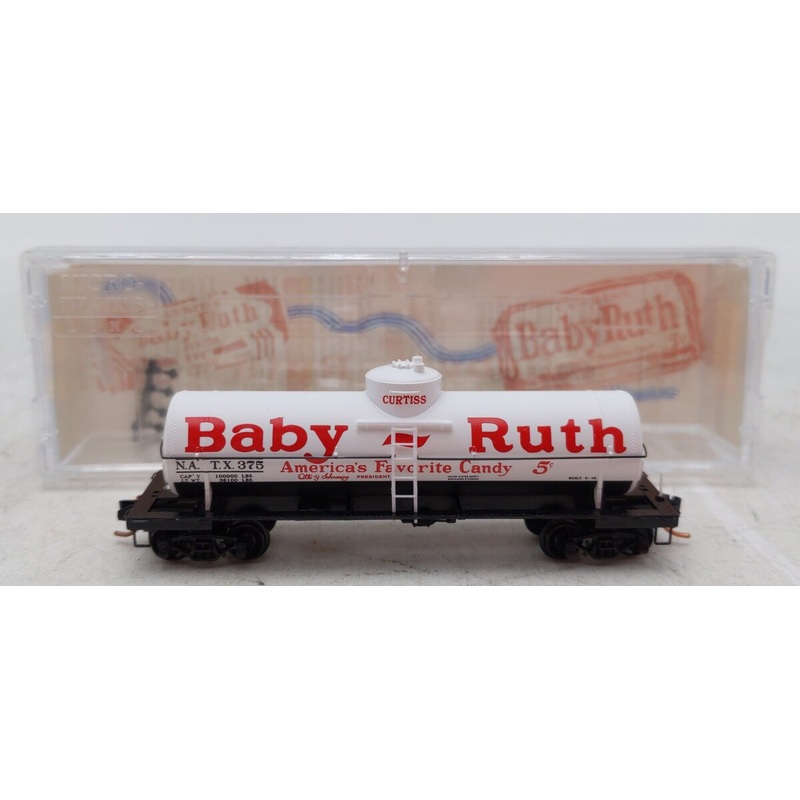 Micro-Trains 06500870 N Nestl Baby Ruth 39′ Single Dome Tank Car #375 LN/Box