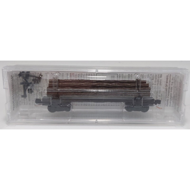 Micro-Trains 11300020 N 40′ Skeleton Log Car w/ Log Load #2 LN/Box