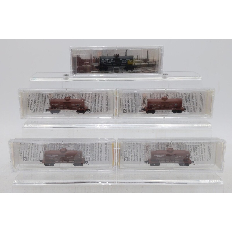 Micro-Trains Assorted Z Scale Tank Cars [5] LN/Box