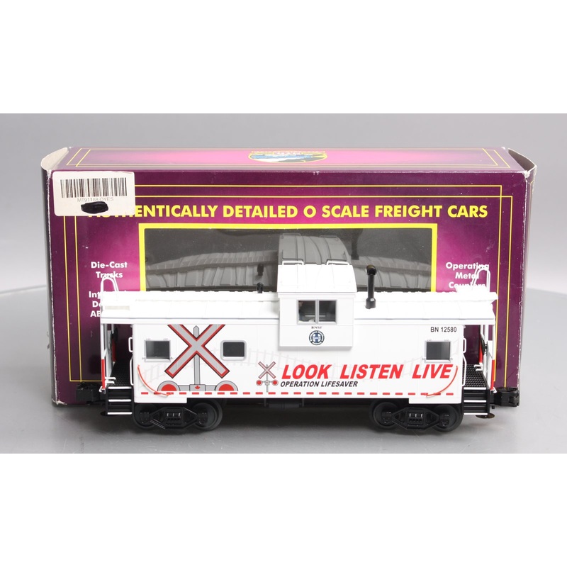 MTH 20-91188 O BNSF Extended Vision Caboose #12580 LN/Box