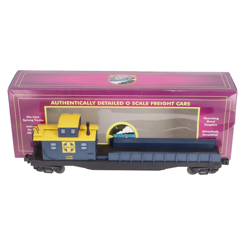 MTH 20-98239 O Gauge AT&SF Crane Tender Car #191493 LN/Box
