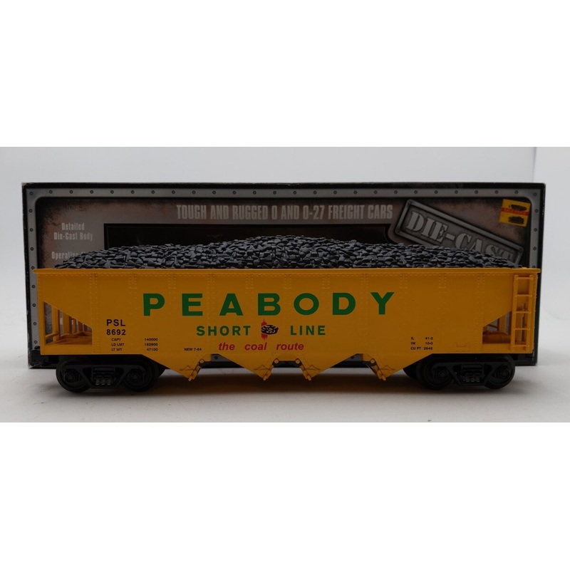 MTH 30-8210 Peabody Die-Cast Hopper Car NIB
