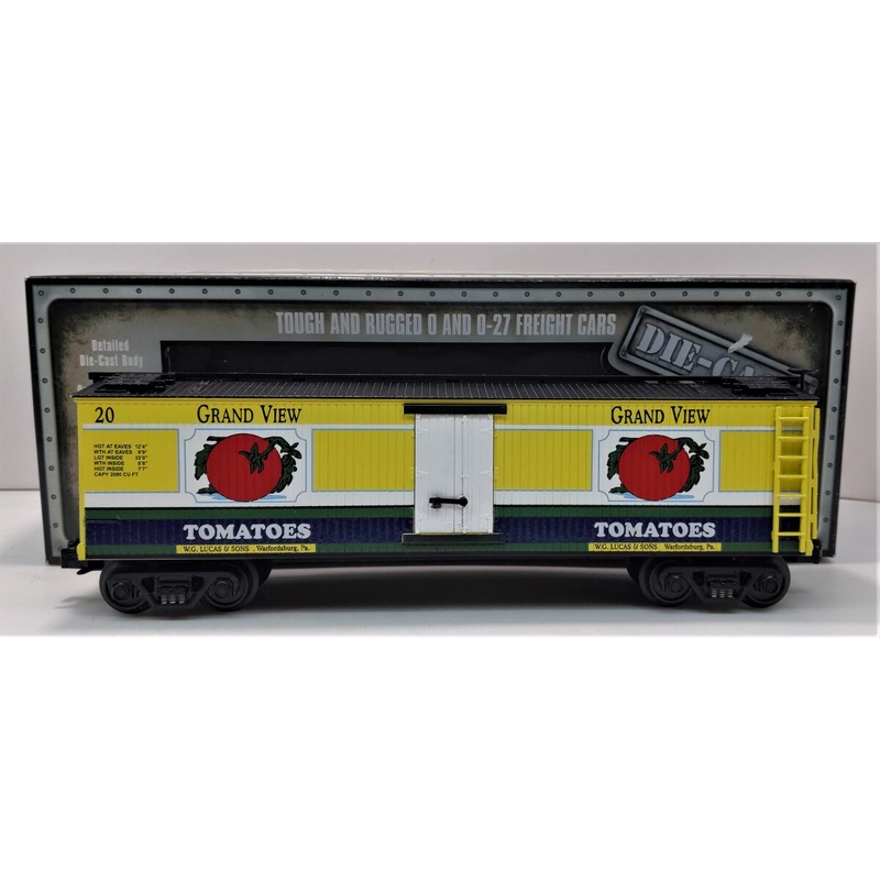 MTH 30-8628 O Grand View Tomatoes Reefer Car NIB