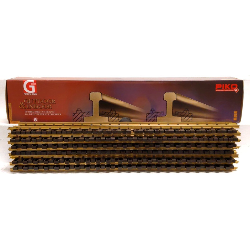 Piko 35208 G Code 332 Brass 23.6 G600 Straight Track Section (Box of 12) MT/Box