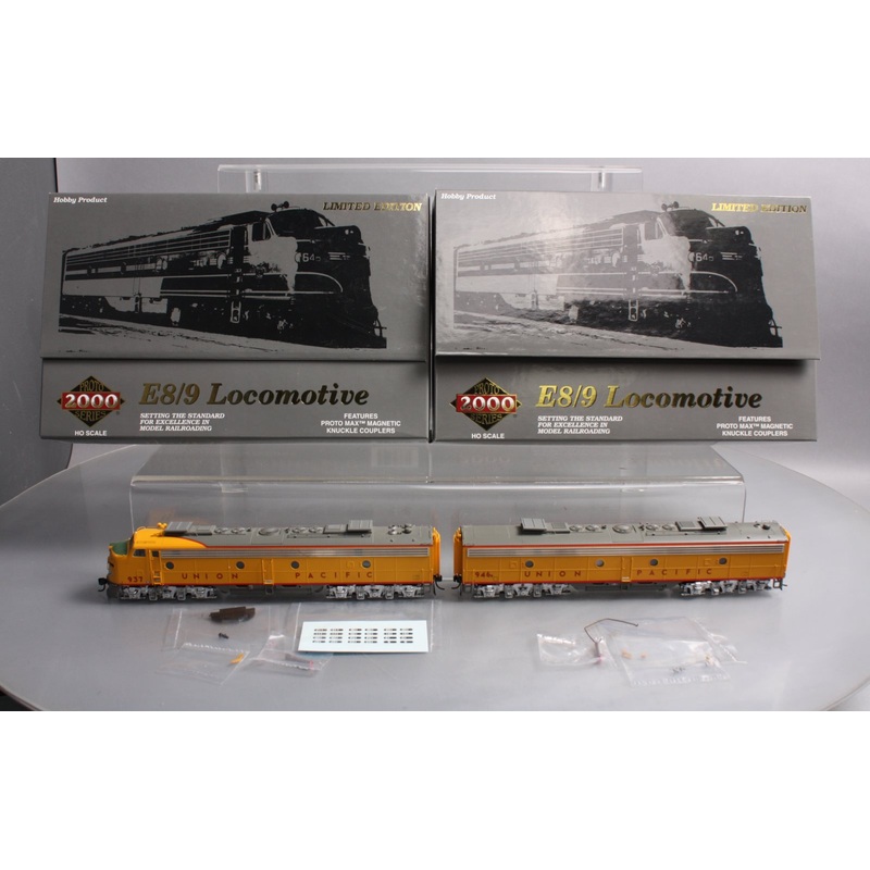 Proto 2000 920-41353 HO UP E8/9 AB Locomotive Set #937/#946B w/ DCC/Sound MT/Box
