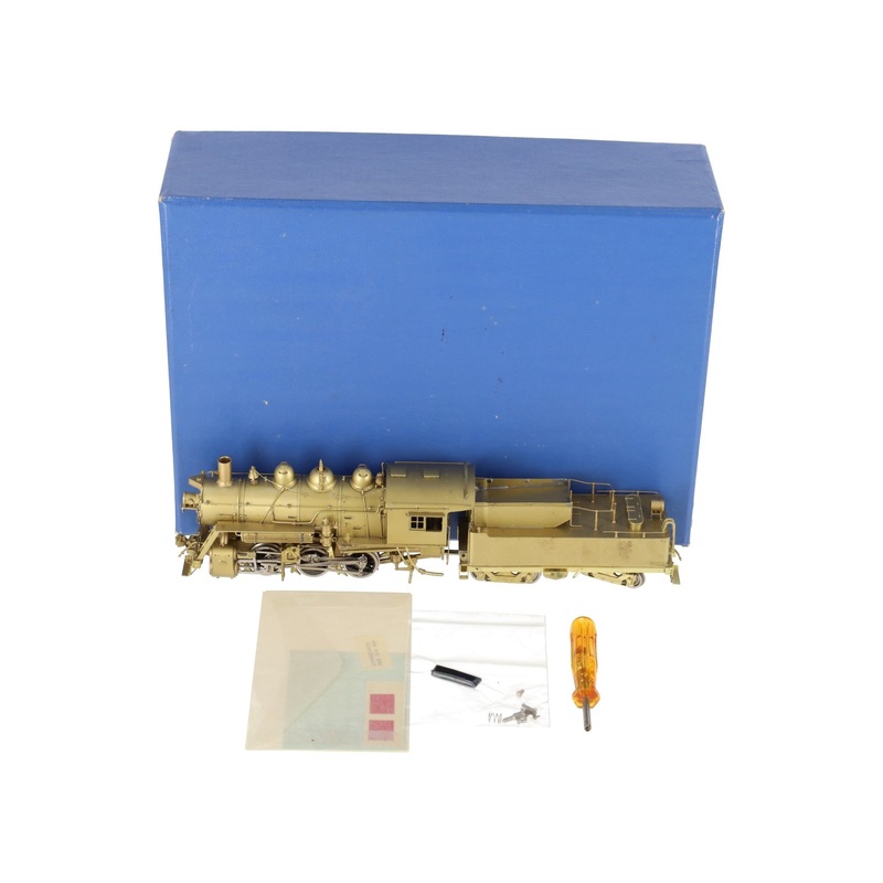 Van Hobbies O-18A HO BRASS CNR O-18a 0-6-0 Steam Locomotive & Tender -Unpainted EX/Box