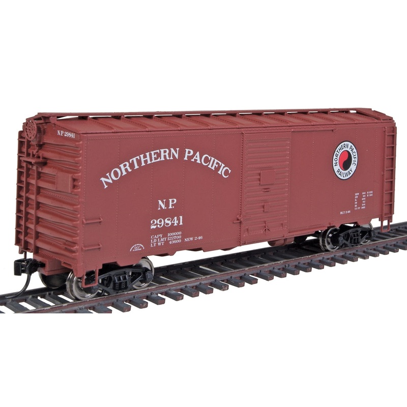Walthers 910-1660 HO Northern Pacific 40′ AAR 1944 Boxcar #29841 LN/Box