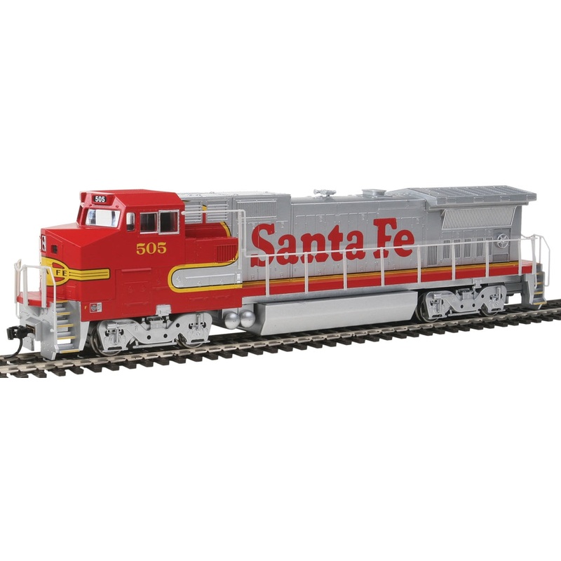Walthers 910-19553 HO Santa Fe GE Dash 8-40BW – SoundTraxx Sound & DCC #505 MT/Box