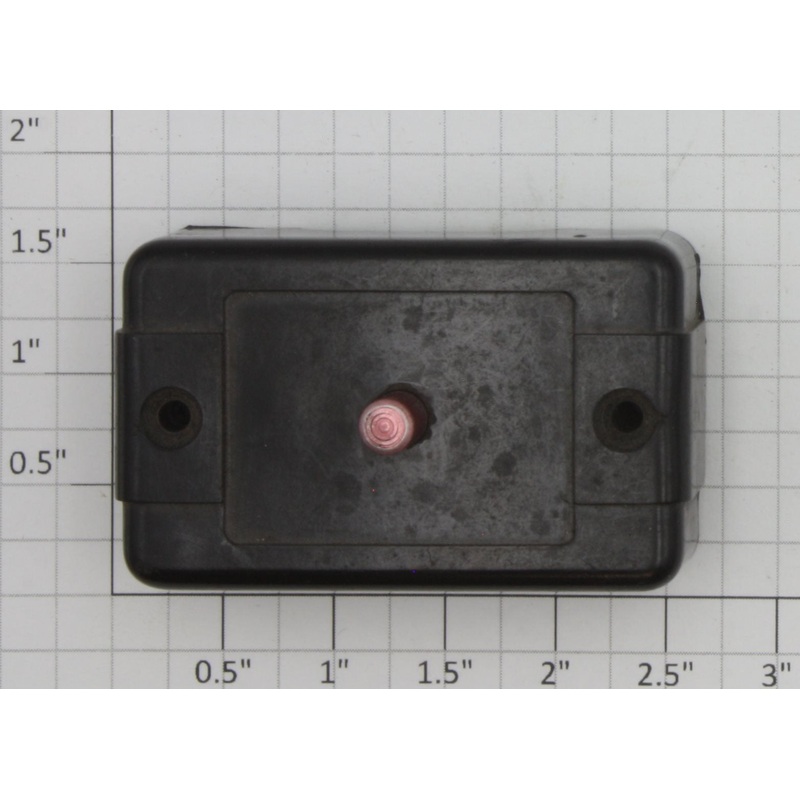 American Flyer XA10961-4 S Scale Black / Blank Red Button Control Switch