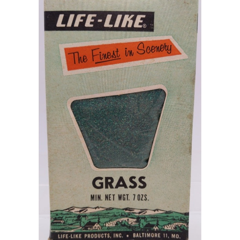 Life Like S107S Green Grass 7 Oz. Box