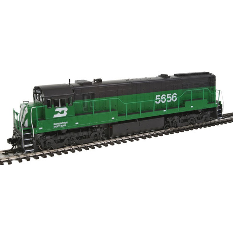 Rivarossi HR2622 HO Burlington Northern GE U28C Diesel Loco w/SND/DCC #5656 NIB