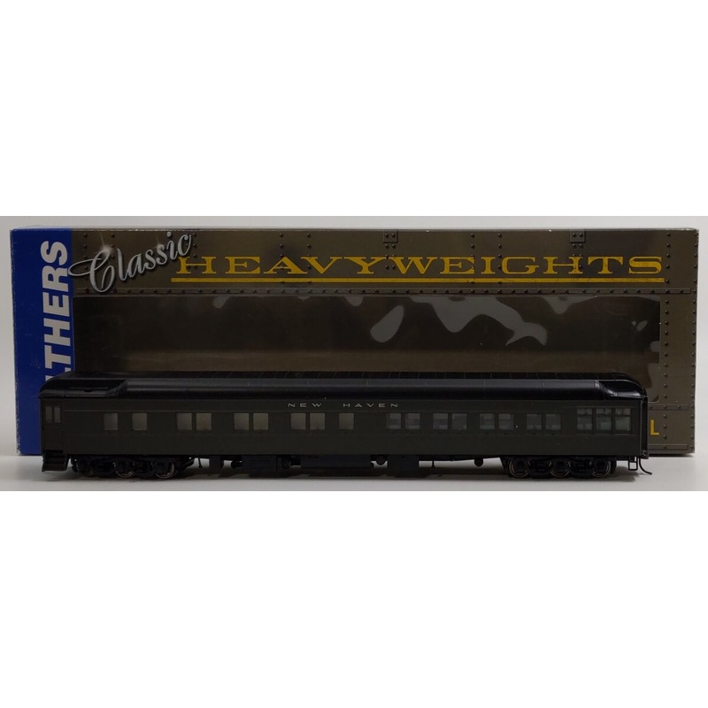 Walthers 932-10467 HO Scale New Haven Pullman Heavyweight Solarium-Observation LN/Box
