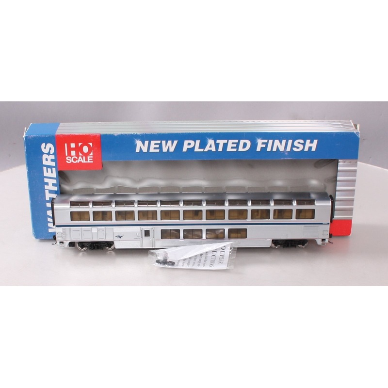 Walthers 932-16194 HO Scale Amtrak Superliner 1 Lounge Passenger Car EX/Box