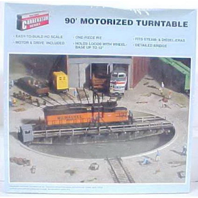 Walthers 933-3135 HO 90′ Motorized Turntable Structure Kit MT/Box