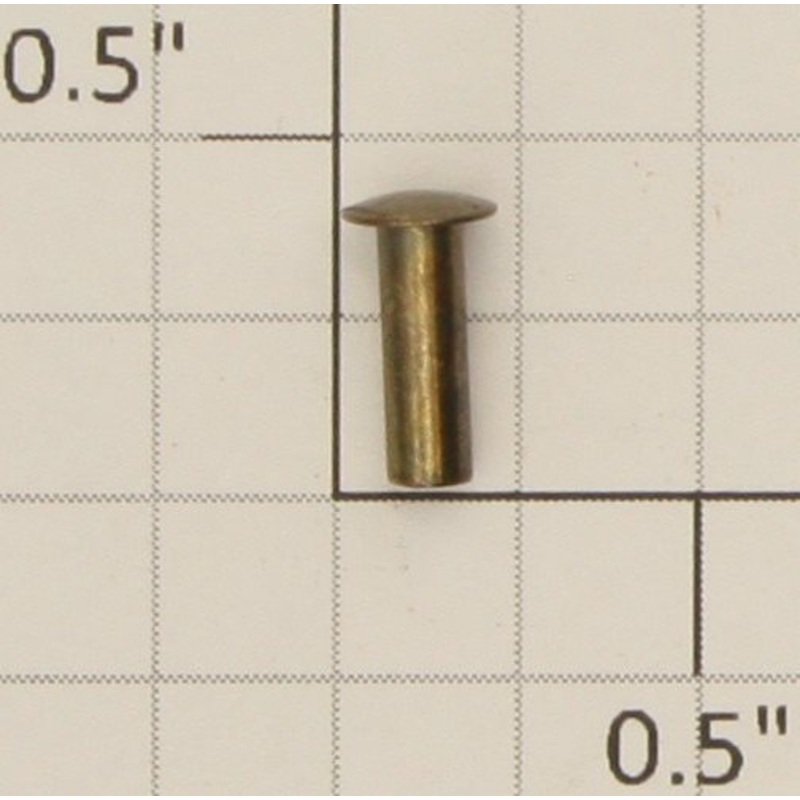 American Flyer PA4360 1/8 x 3/8 Brass Rivet