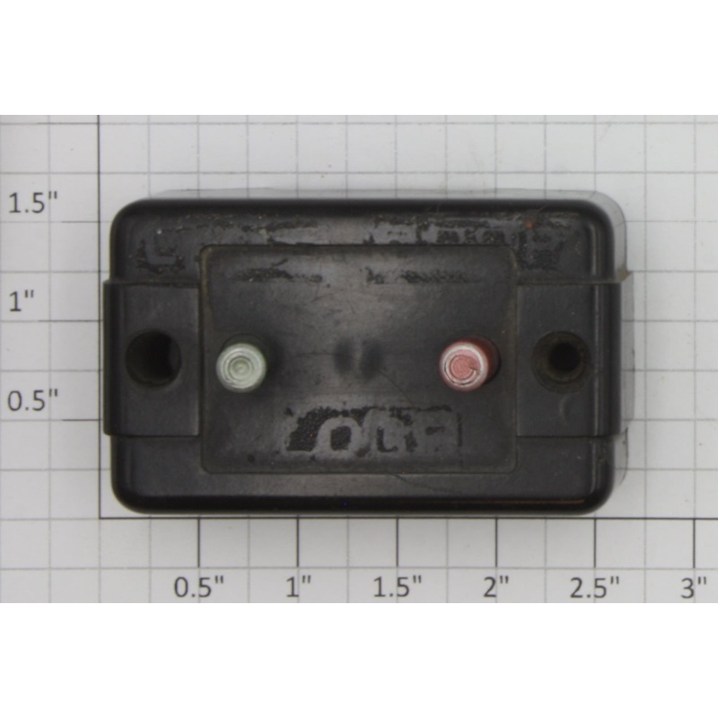 American Flyer XA10961-11 S Scale Black/Blank Red / Green Button Control Switch