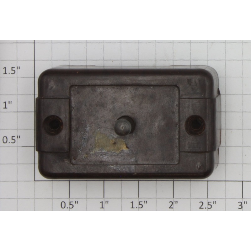 American Flyer XA10961-5 S Scale Brown Marble Blank Control Button