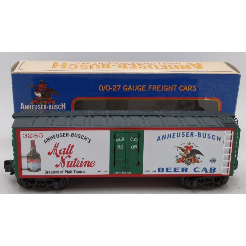 Anheuser-Busch K642-5605 O Scale Classic Malt Reefer #3285 EX/Box