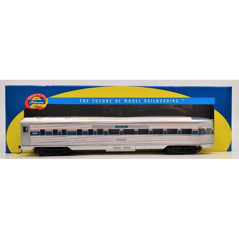 Athearn 7905 HO Amtrak Phase IV RTR Streamlined Observation Car #3339 LN/Box