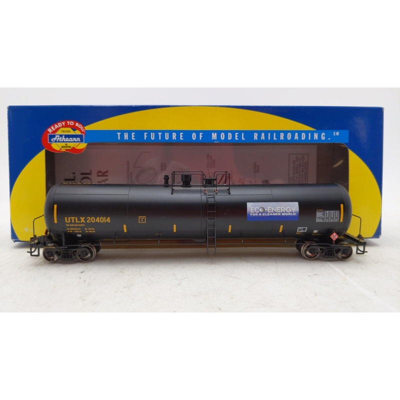 Athearn 93878 HO RTR 30,000 Gallon Ethanol Tank, UTLX #204014 EX/Box