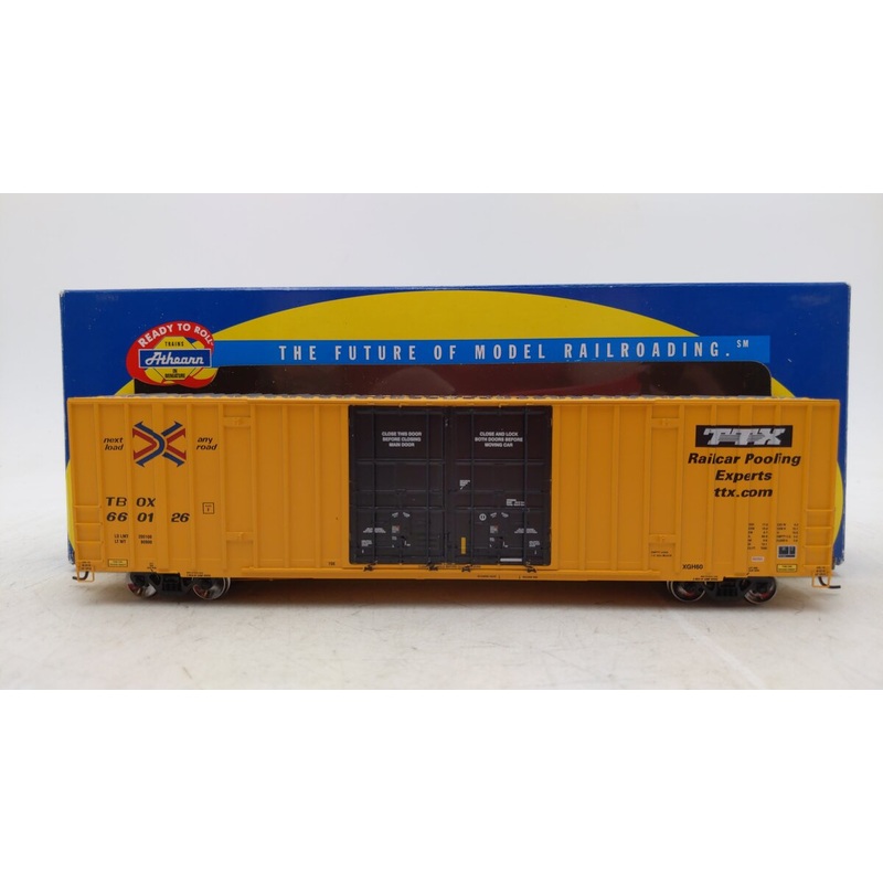 Athearn 96259 HO TBOX/TTX 60′ Gunderson Boxcar #660126 EX/Box