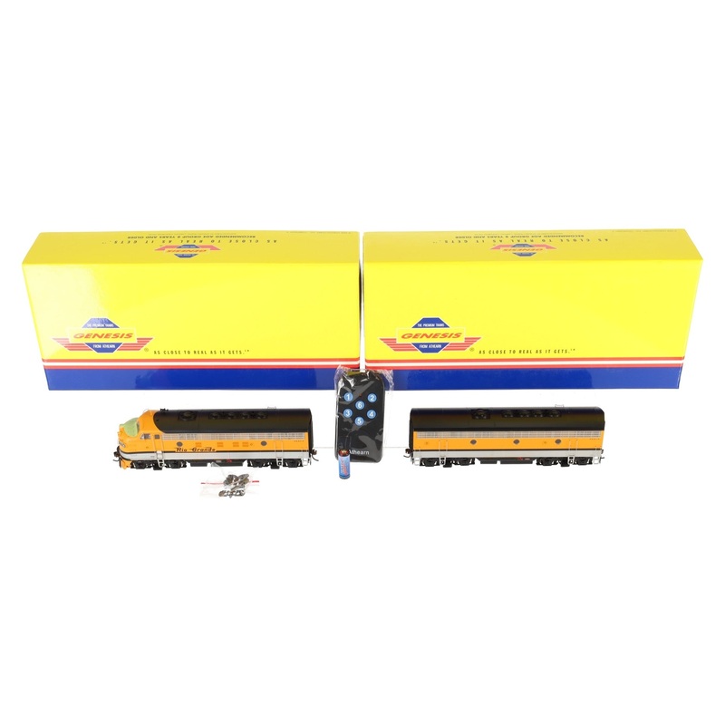 Athearn G22174 HO Scale D&RGW F-7AB Diesel Locomotive Set NIB