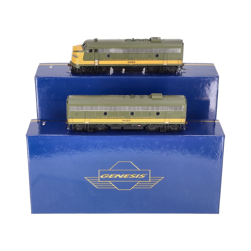 Athearn G22660 HO Canadian National F7A/B w/DCC & Sound Locomotive #9028/#9029 NIB