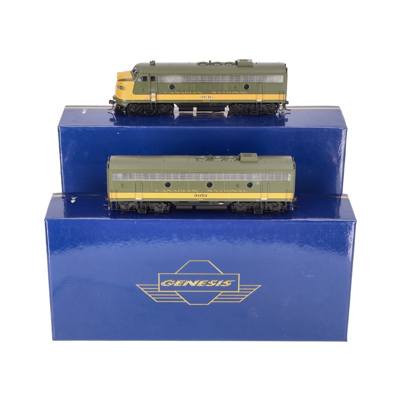 Athearn G22661 HO Canadian National F7A/B w/DCC & Sound Locomotive #9046/#9053 NIB