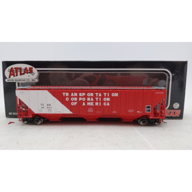 Atlas 20000907 HO Trasportation Corporation Thrall 4750 Covered Hopper Car#60528 EX/Box