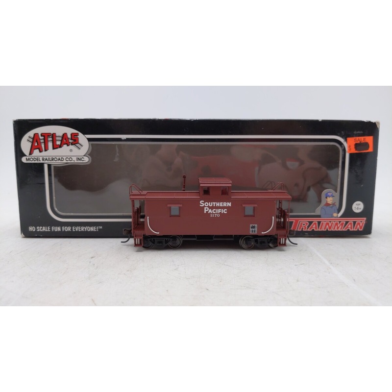 Atlas 20002417 HO Southern Pacific Trainman C & O Style Cupola Caboose #1170 EX/Box
