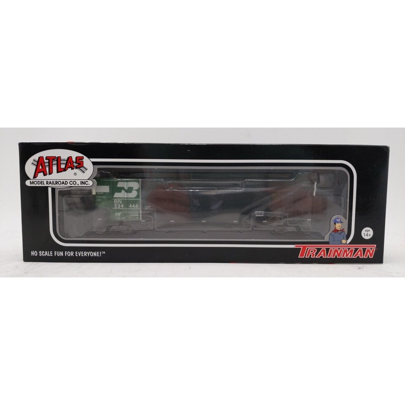 Atlas 20004026 HO Burlington Northern Aluminum Coal Gondola Car #534444 NIB