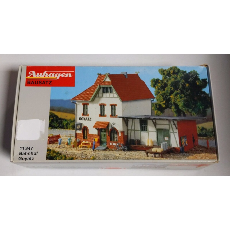 Auhagen 11347 HO Scale Railway Station Plastic Model Building Kit
