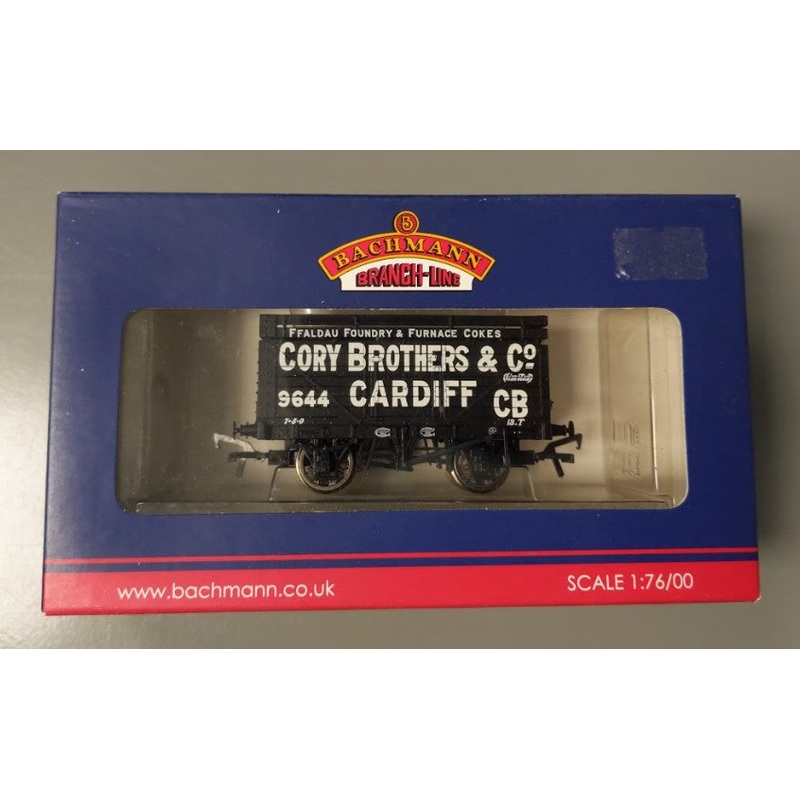 Bachmann 37-185 OO Gauge Cory Brothers & Co. 7 Plank Wagon #9644 LN/Box